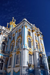 Fototapeta na wymiar Appartements du palais de Tsarkoie Selo