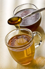 Wodka Toddy with honey