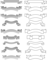 Vector banner collection