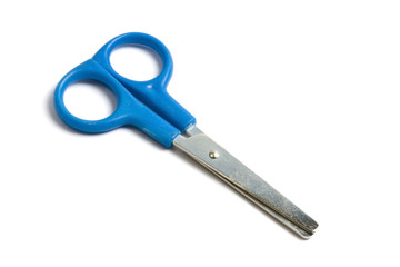 Blue scissors