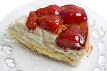 delicious strawberry cheese cake