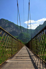 ponte in legno e ferro - Italy