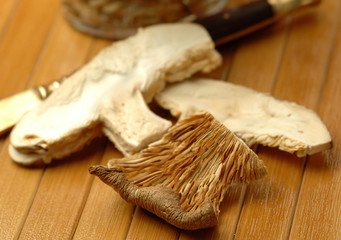Dried mushrooms