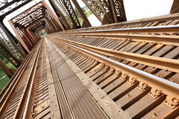 Fototapeta premium An old railroad bridge