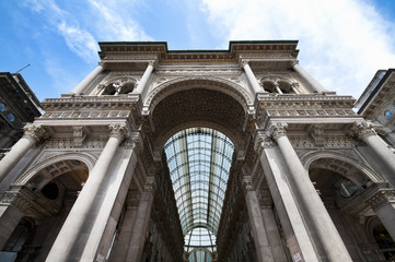 Fototapeta premium architettura milano galleria vittorio emanuele