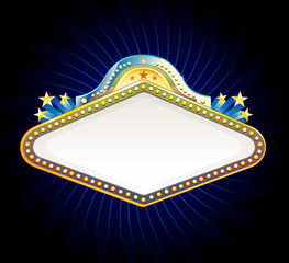 Casino sign background