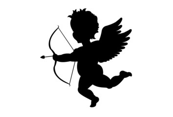Fototapeta premium Valentine's day cupid