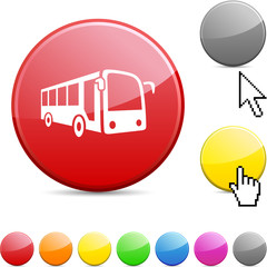 Bus glossy button.