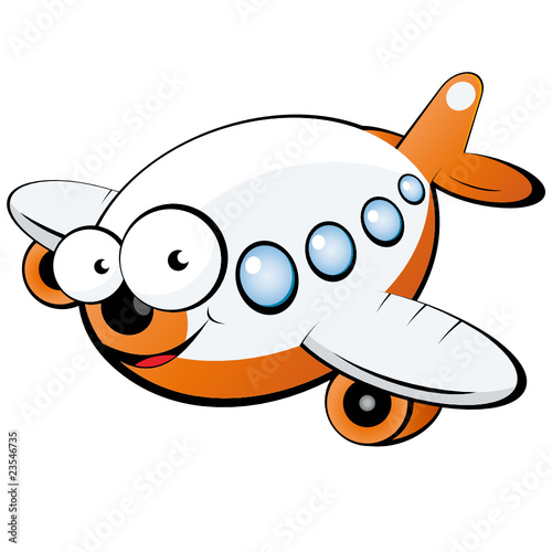 "flugzeug cartoon lustig fliegen maskottchen" Stockfotos und