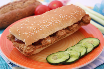 Rib Burger