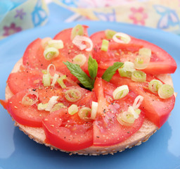Tomatenbagel