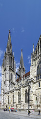 Fototapeta premium Der Dom zu Regensburg - Weltkulturerbe der Unesco
