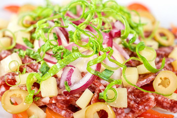 salami salad