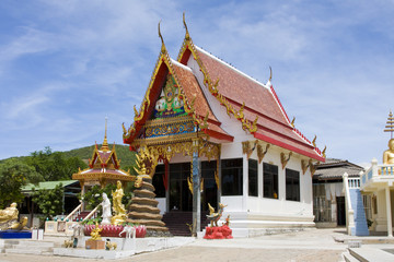 Obraz premium Buddhist temple in Thailand.