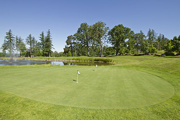 Golf Course Putting Green