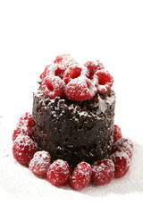 pastel de chocolate