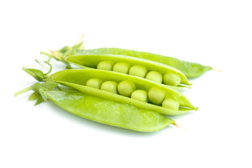 Green peas pods