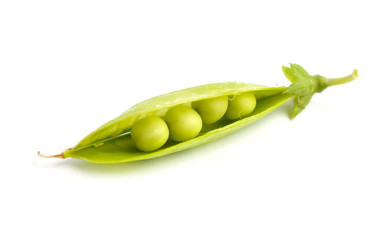 Green peas pod