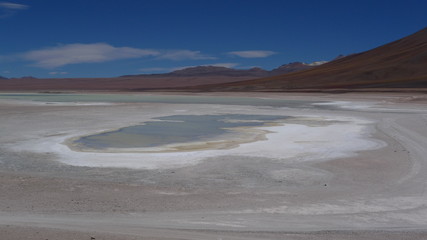 Lac dans le désert