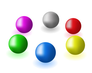 Set of spheres