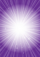 Purple star blast