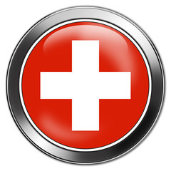 button schweiz, switzerland, helvetica