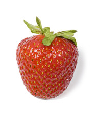 Strawberry isolated on white background