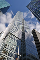 Fototapeta na wymiar New York City Modern Skyscrapers