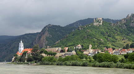 Duernstein at river Danube (Wachau, Lower Austria)