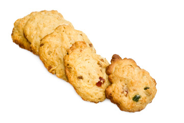 Biscuits Isolated On White Background