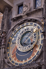 Fototapeta na wymiar astronomic clock