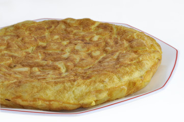 Tortilla de patata Española.