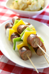 Sausage Skewers