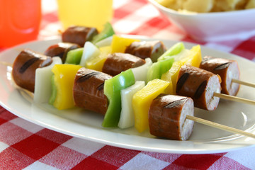 Sausage Skewers