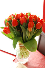 Pot de fleurs - Tulipes