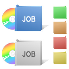 Job. Box with compact disc.