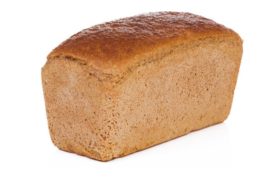 bread on white background
