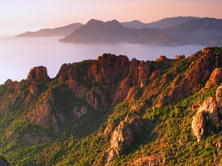 Mountains in Corsica