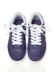 Blue sneakers