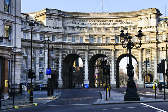 Admiralty Arch in Westminster London