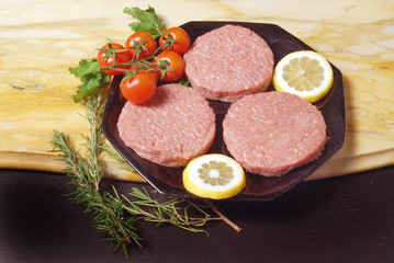 hamburger di suino
