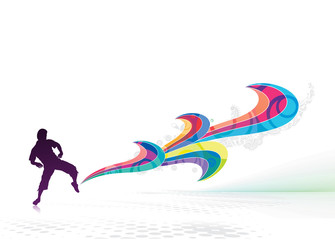 magician create a magic power