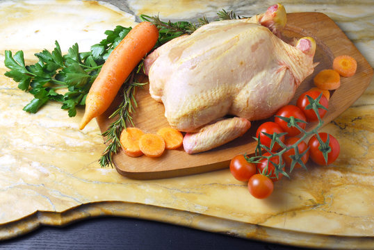 pollo a busto