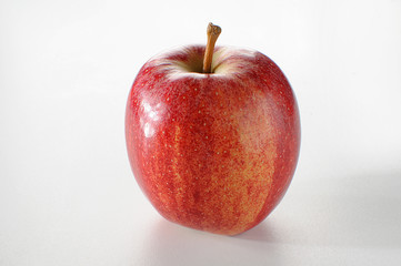 apple with water drop