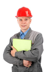 friendly young work man