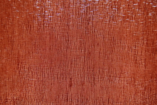 Red-brown curtain