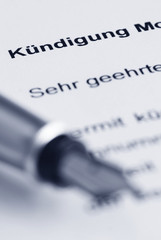 Kündigung