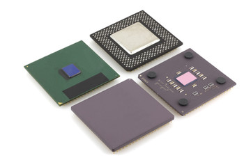 Four microprocessors