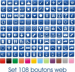 set 108 boutons web