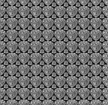 Seamless pattern composed of diamonds